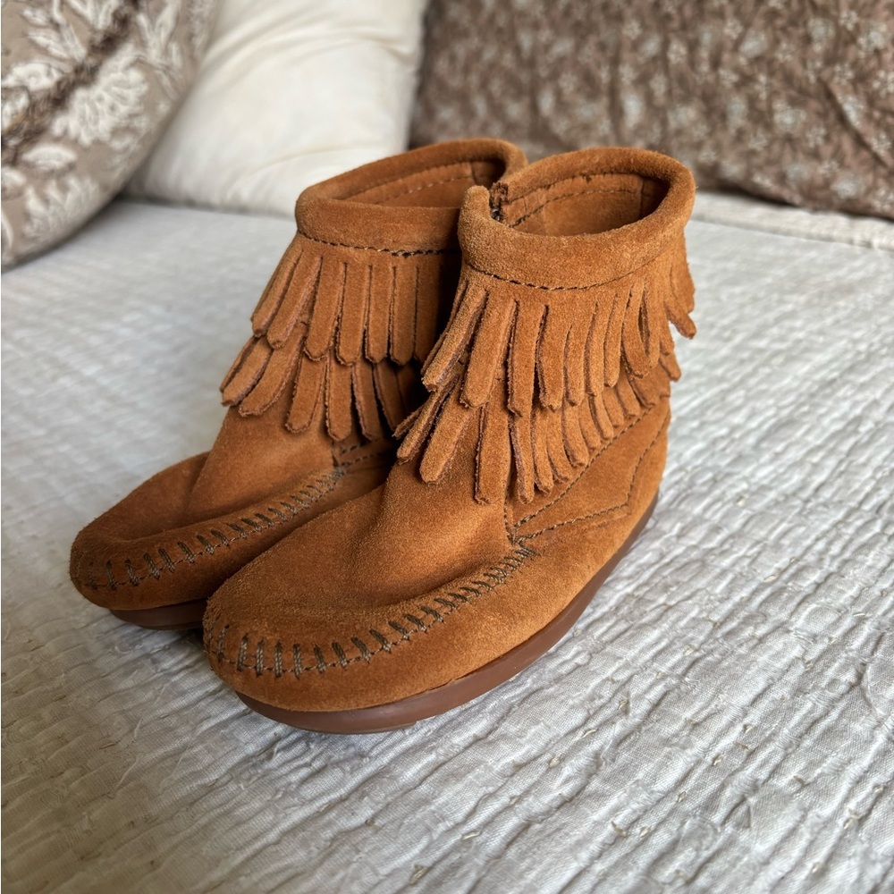 Minnetonka Toddler Moccasin Boots